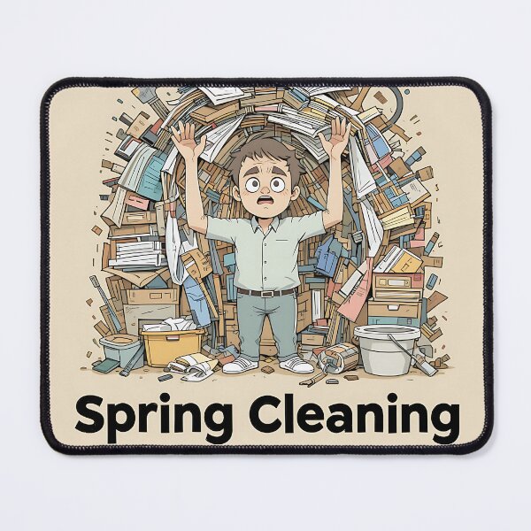 Item preview, Spring Cleaning Survival Guide designed and sold by StellarHues.