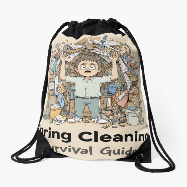 Item preview, Spring Cleaning Survival Guide designed and sold by StellarHues.
