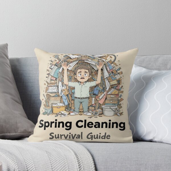 Item preview, Spring Cleaning Survival Guide designed and sold by StellarHues.