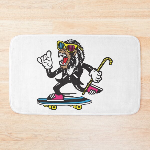 Item preview, Skateboarding Gorilla in a Tuxedo designed and sold by the-craft-shop.