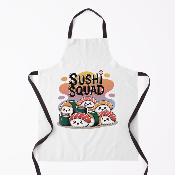 Item preview, Sushi Squad - Kawaii Nigiri Team designed and sold by MrERNST.