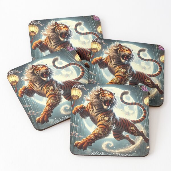 Item preview, "Celestial Tiger - KMotionChronicles Chinese Zodiac Art" designed and sold by KMChronicles.