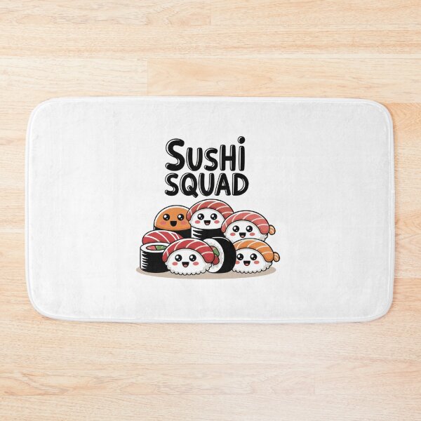Item preview, Sushi Squad - Kawaii Nigiri Team designed and sold by MrERNST.