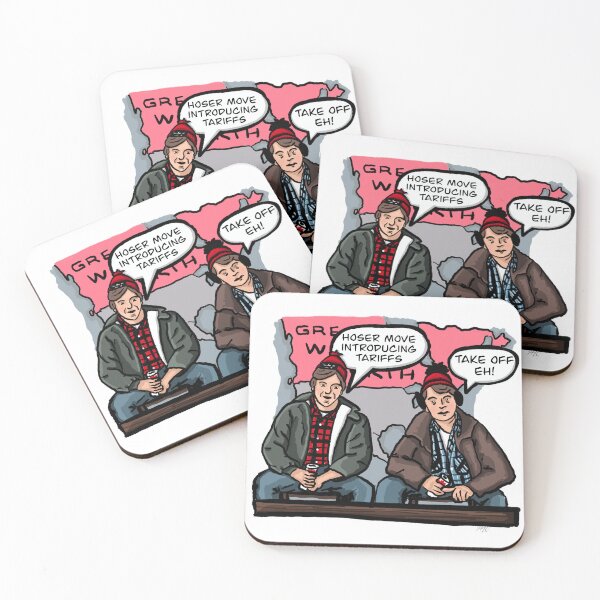 Item preview, Bob and Doug speak out on tariffs - if you know you know designed and sold by Quick Brown Fox Canada.