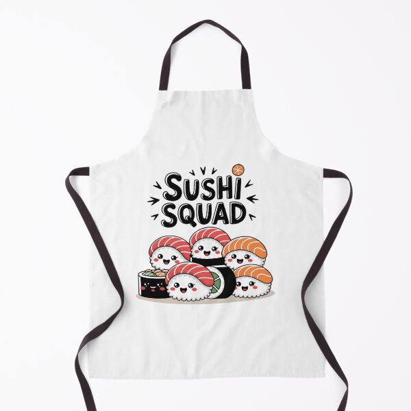Item preview, Sushi Squad - Kawaii Nigiri Team designed and sold by MrERNST.