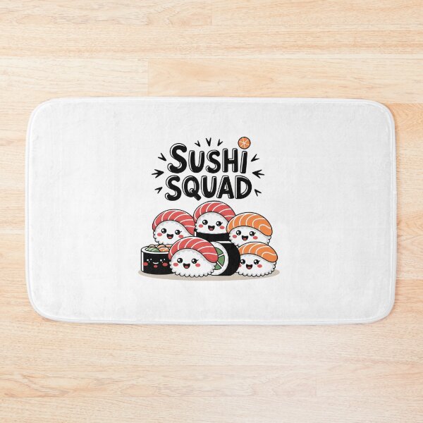 Item preview, Sushi Squad - Kawaii Nigiri Team designed and sold by MrERNST.