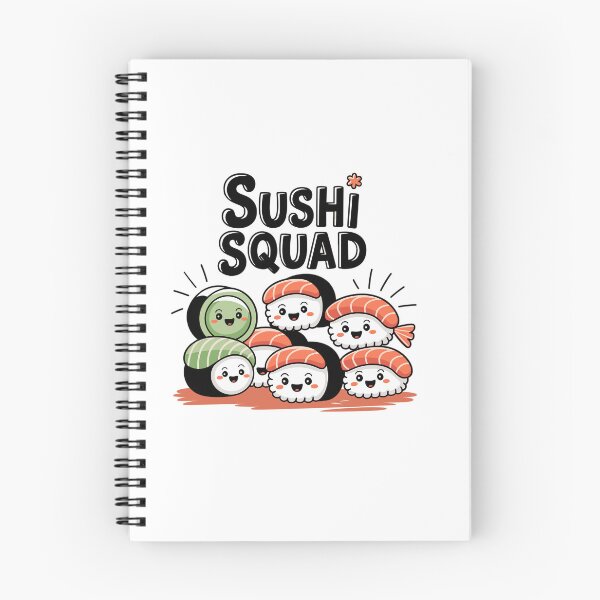 Item preview, Sushi Squad - Kawaii Nigiri Team designed and sold by MrERNST.