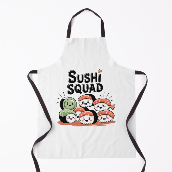 Item preview, Sushi Squad - Kawaii Nigiri Team designed and sold by MrERNST.