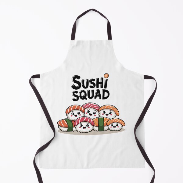 Item preview, Sushi Squad - Kawaii Nigiri Team designed and sold by MrERNST.