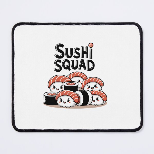 Item preview, Sushi Squad - Kawaii Nigiri Team designed and sold by MrERNST.