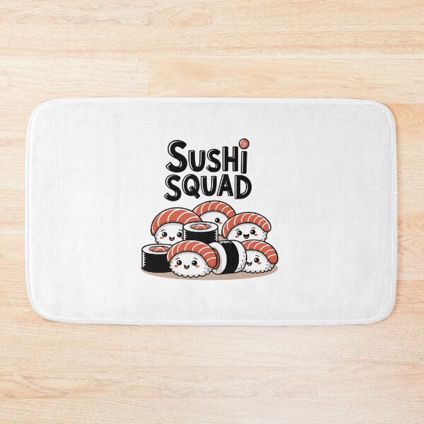 Item preview, Sushi Squad - Kawaii Nigiri Team designed and sold by MrERNST.