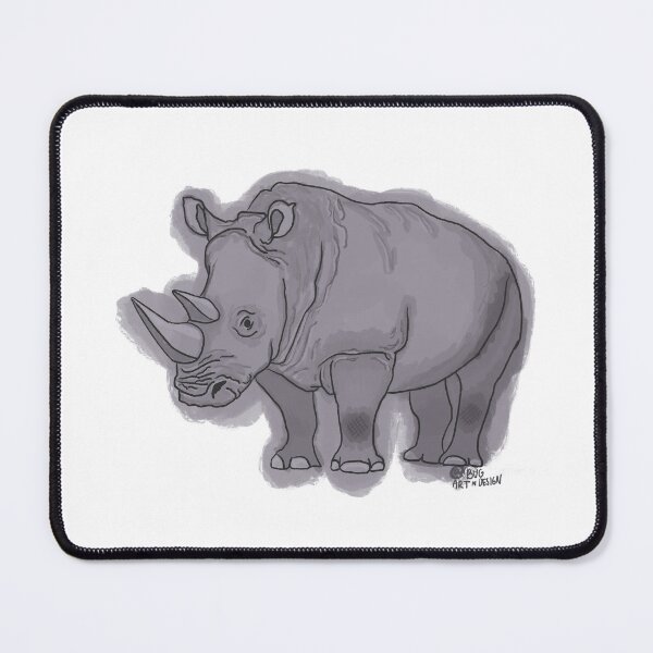 Item preview, Save the Rhinos designed and sold by BugArtnDesign.