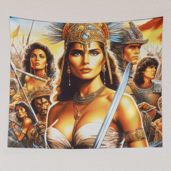 Item preview, Warrior Woman designed and sold by PulpVintage.