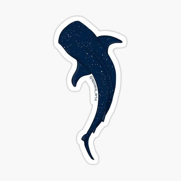 Vista previa del artículo con la obra «Tiburón ballena (Tiburón ballena)», diseñado y vendido por ApoenaArt.