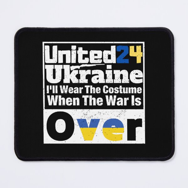 Item preview, United24 Ukraine I'll Wear The Costume When The War Is Over -1 designed and sold by VibeTwist.