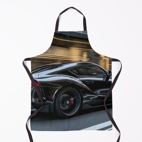 Item preview, Black Toyota Supra Poster – Pure JDM Dominance designed and sold by AutoPopStudio.