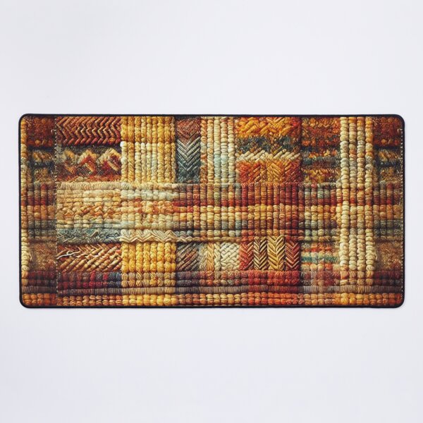 Item preview, Rustic Handwoven Plaid Textile designed and sold by Wiredart.