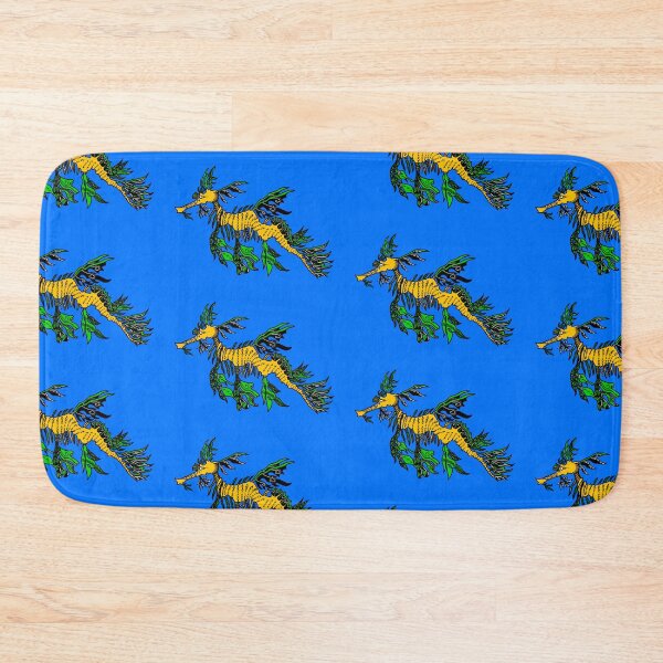 Item preview, Yellow and Green Tribal Leafy Seadragon designed and sold by Steeb757.