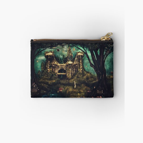 Item preview, Dark Academia Art Fantasy School Castle Watercolor designed and sold by Monica Laipple.