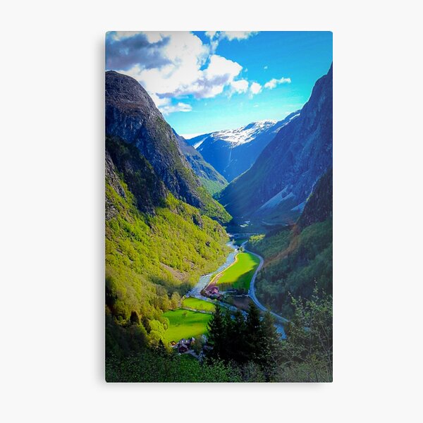 Aperçu de l'œuvre À travers le fjord créée et vendue par Gnomadic Gnomes Productions.