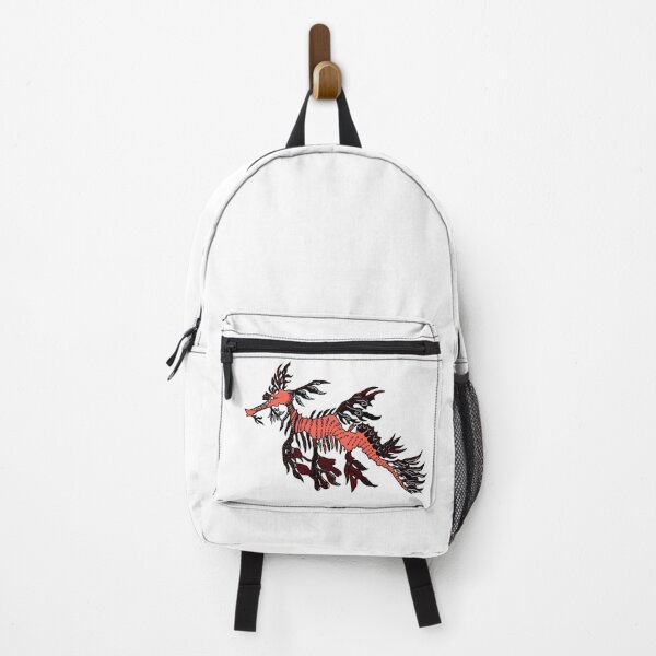 Item preview, Orange and Maroon Tribal Leafy Seadragon designed and sold by Steeb757.
