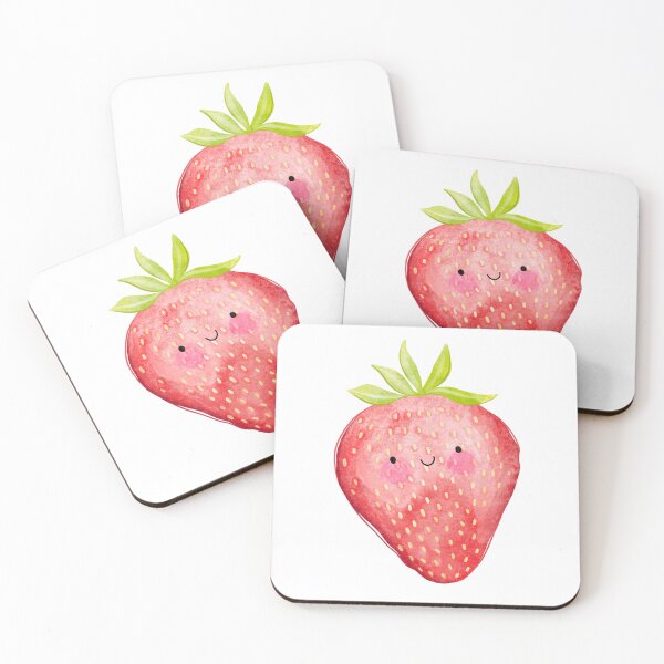 Item preview, Berry Bliss - Cute water colour Strawberry  designed and sold by designsbyjenicagoertz.