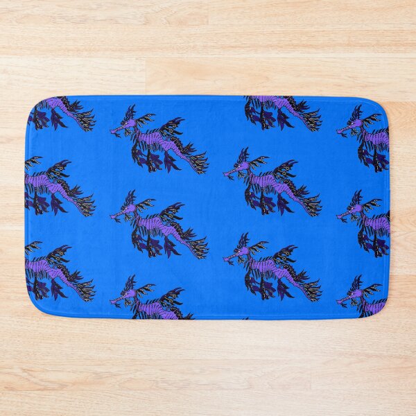 Item preview, Blue Tribal Leafy Seadragon designed and sold by Steeb757.