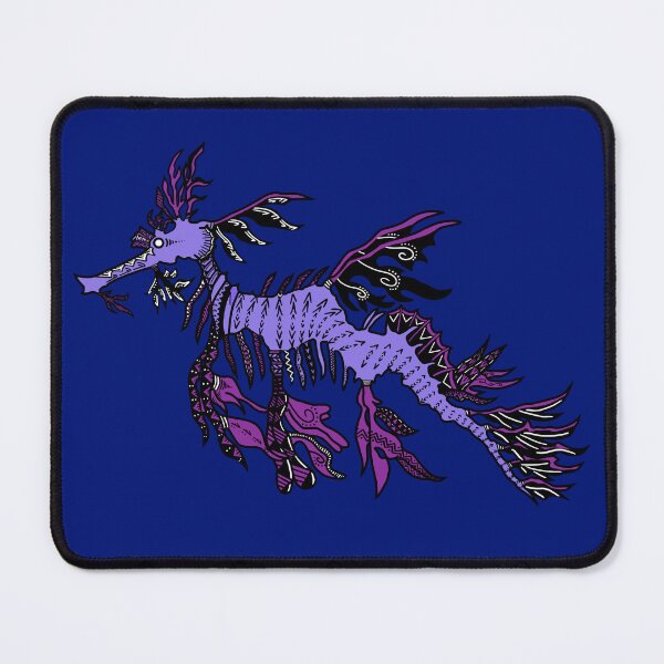 Item preview, Purple Tribal Leafy Seadragon designed and sold by Steeb757.