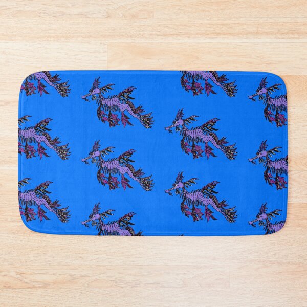 Item preview, Purple Tribal Leafy Seadragon designed and sold by Steeb757.