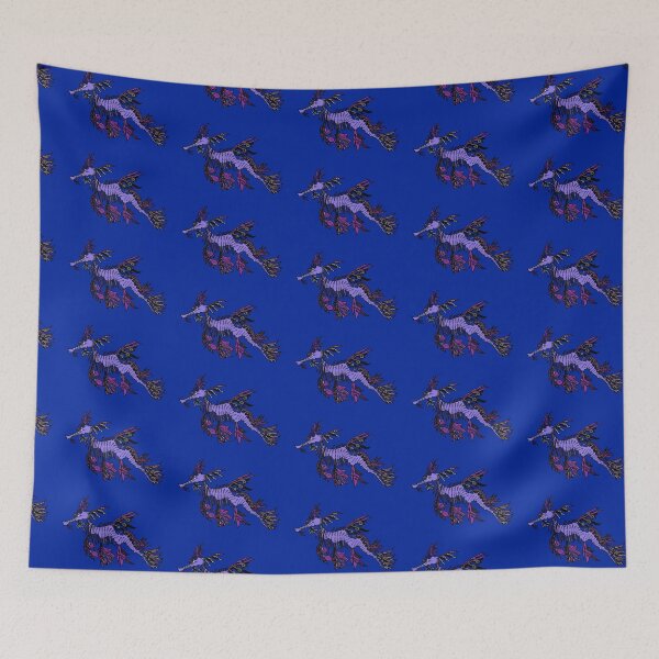 Item preview, Purple Tribal Leafy Seadragon designed and sold by Steeb757.