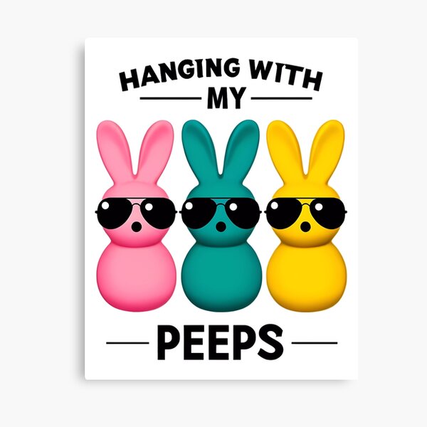Item preview,  Hanging with My Peeps – Fun & Festive Vibes designed and sold by AbdooElhamdaoui.