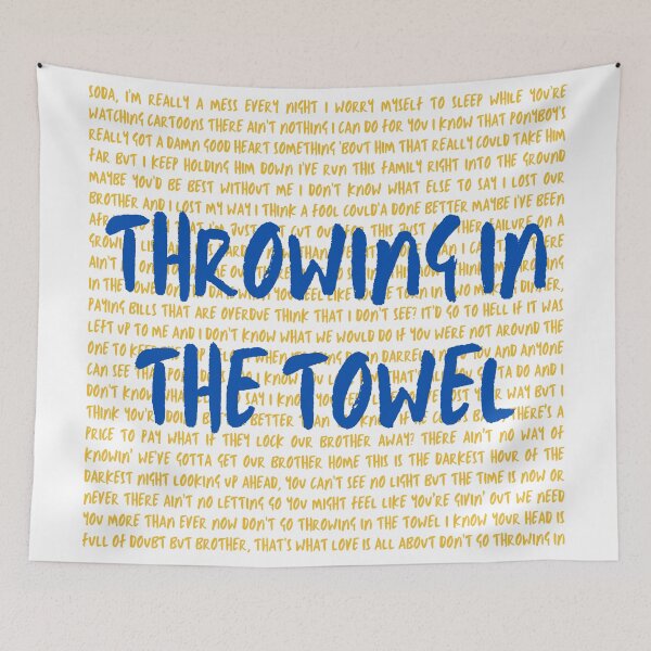 Item preview, The Outsiders lyrics designed and sold by broadwaygirl142.
