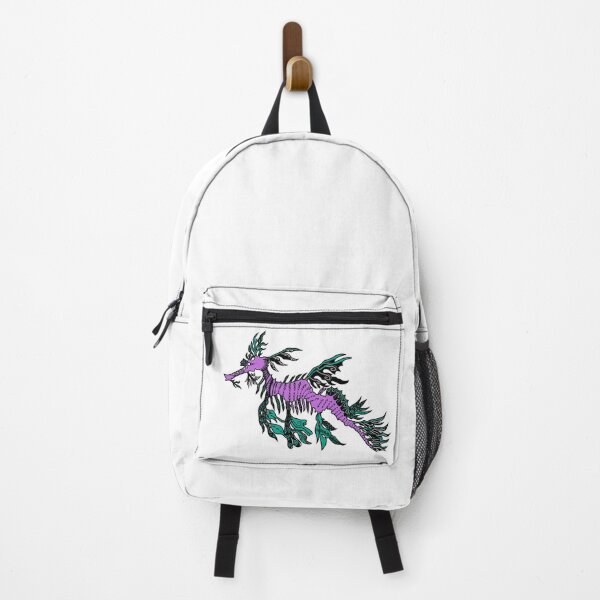 Item preview, Light Purple and Green Tribal Leafy Seadragon designed and sold by Steeb757.