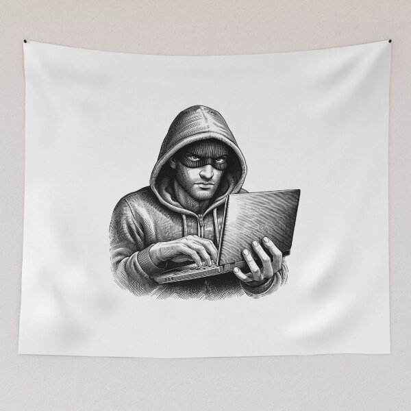Item preview, Cyber Shroud Anonymous Hacker Online designed and sold by NTGUILTY.