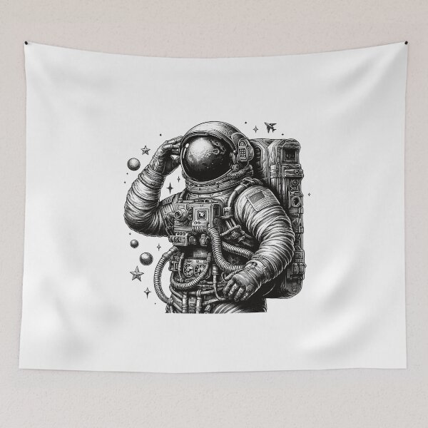 Item preview, Astronauts Exploring the Unknown Powerful  designed and sold by NTGUILTY.