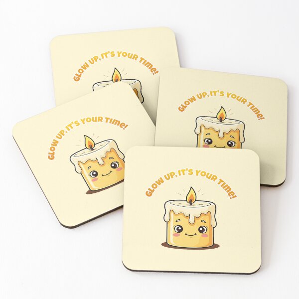 Item preview, Glow Up It’s Your Time Candle designed and sold by buglevel.