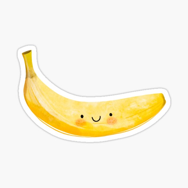 Item preview, Whimsical Watercolor Banana designed and sold by designsbyjenicagoertz.