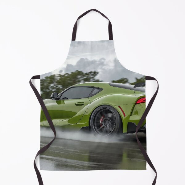 Item preview, Green Toyota Supra Poster – A Bold JDM Statement IV designed and sold by AutoPopStudio.