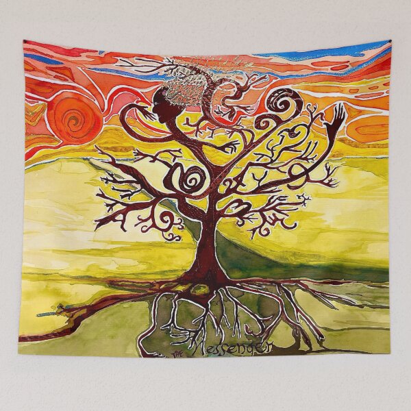 Item preview, The Messenger designed and sold by Little Red Art.