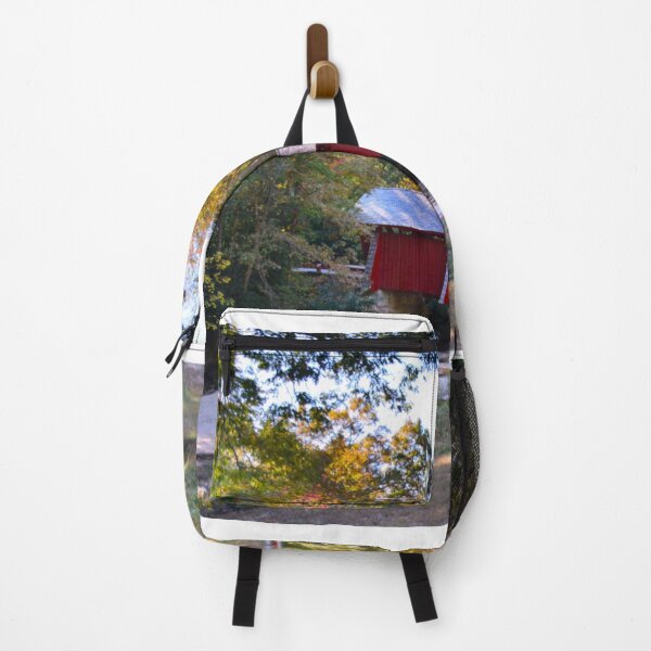 Item preview, Autumn Colors At Campbells Covered Bridge  designed and sold by LisaWootenPhoto.
