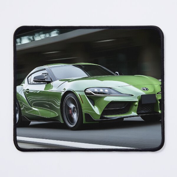 Item preview, Green Toyota Supra Poster – A Bold JDM Statement V designed and sold by AutoPopStudio.