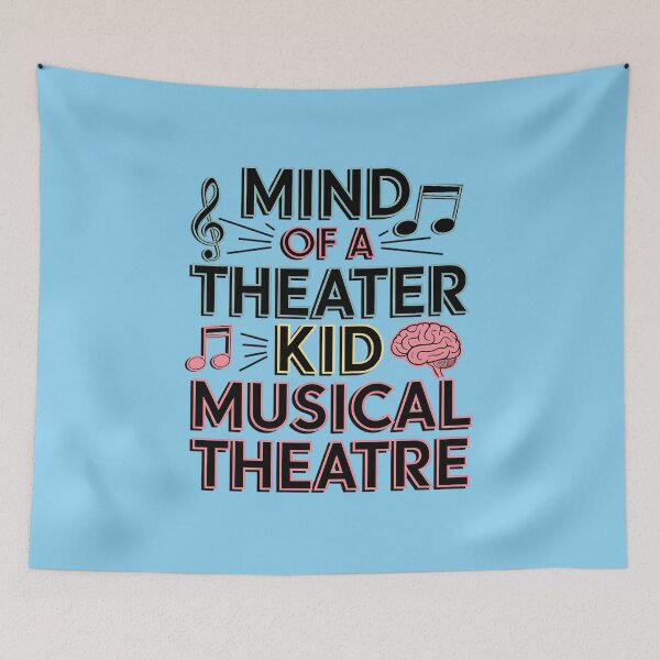 Item preview, Mind of a Theater Kid Musical Quote designed and sold by TeeGrit.
