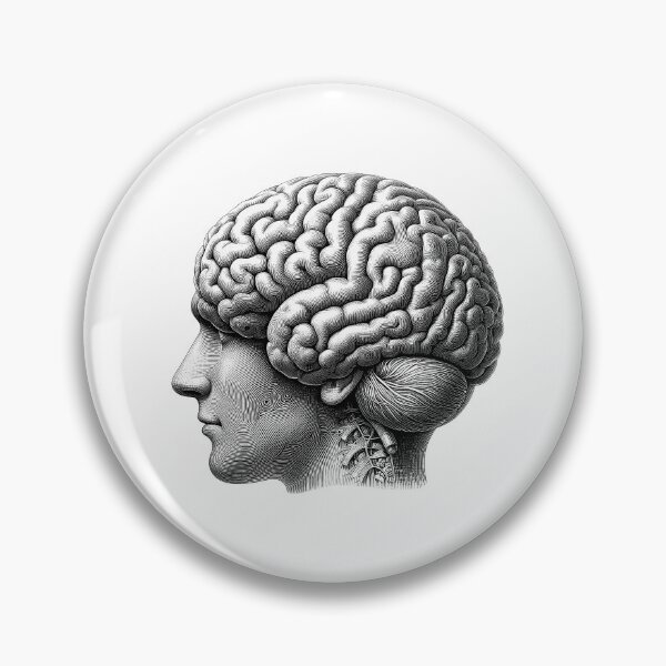 Item preview, Detailed Anatomy of the Human Brain designed and sold by NTGUILTY.