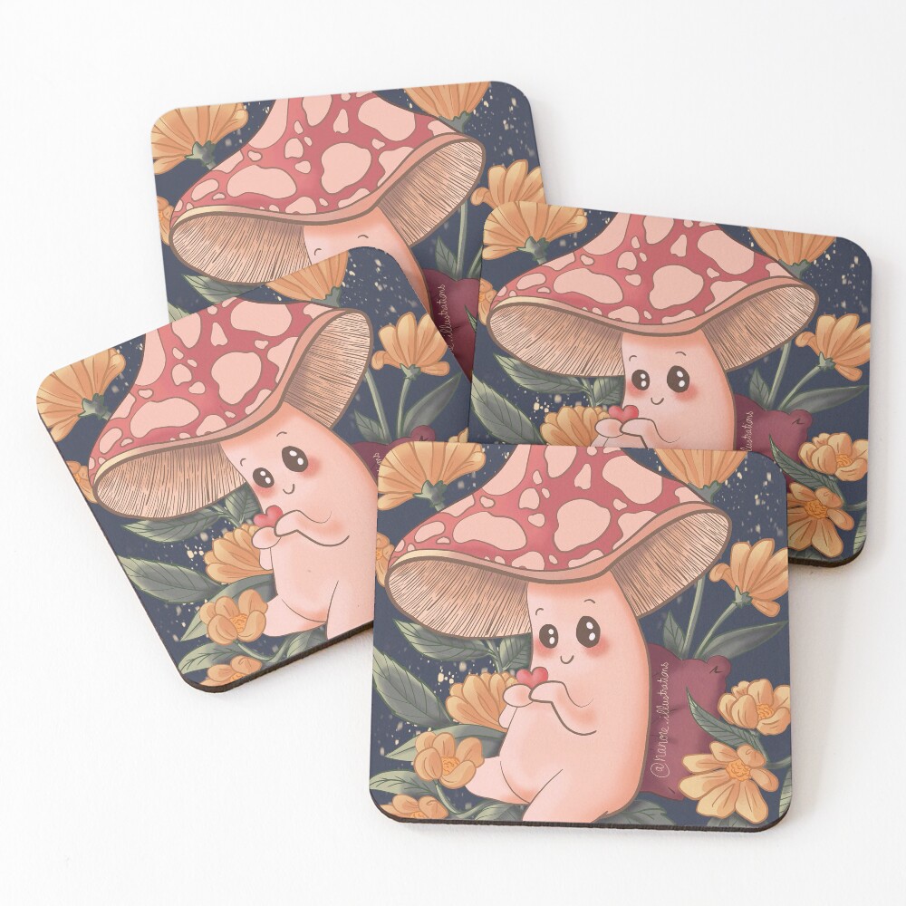 Item preview, Coasters (Set of 4) designed and sold by Nanore-art.