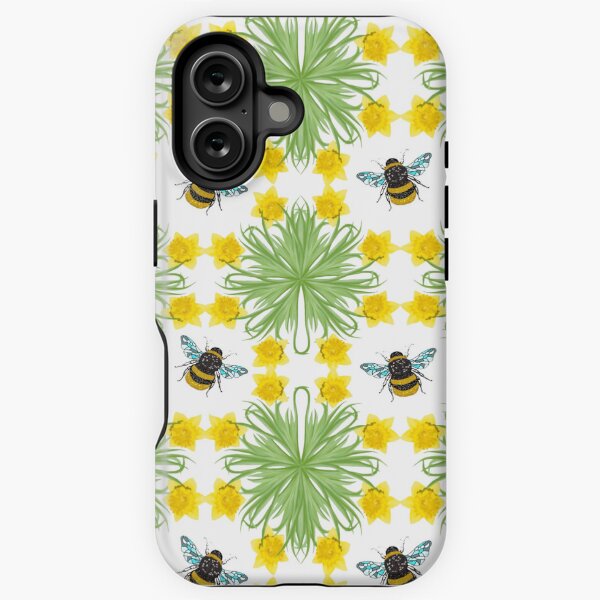 Item preview, Bees with the Daffodils designed and sold by Lotus Soul Creative.