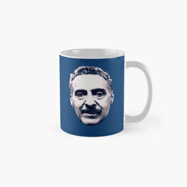 Vista previa del artículo con la obra «Taza del funeral de Irving B., por separación», diseñado y vendido por Metcraft.
