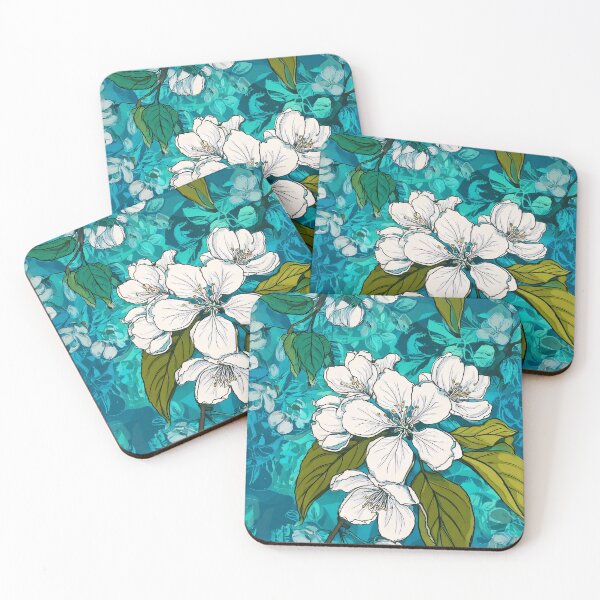 Item preview, White Apple Blossoms  designed and sold by jessica-dawn-co.
