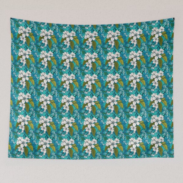 Item preview, White Apple Blossoms  designed and sold by jessica-dawn-co.