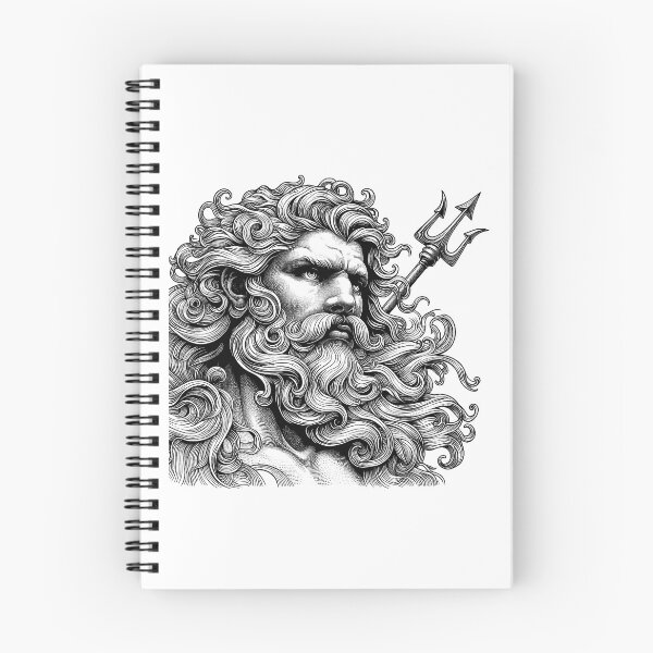 Item preview, Poseidon Portrait designed and sold by NTGUILTY.