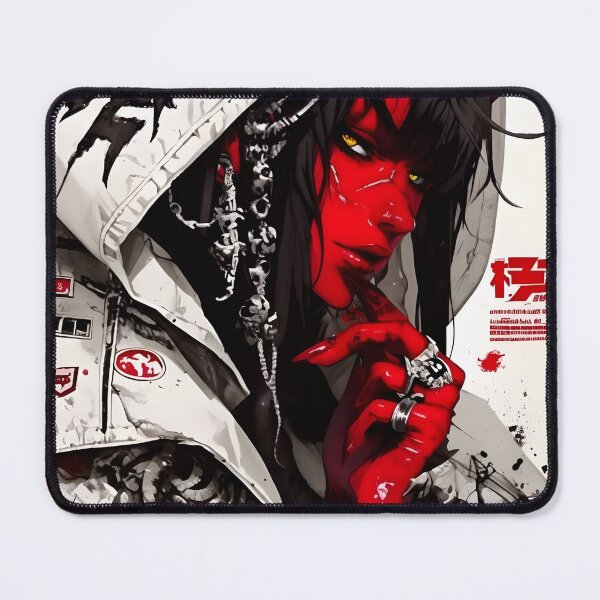 Item preview, Cyberpunk demon girl designed and sold by KOB-DESIGN ⭐⭐⭐⭐⭐.